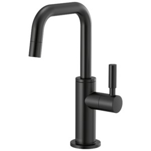 Brizo Solna®: Beverage Faucet with Square Spout In Matte Black