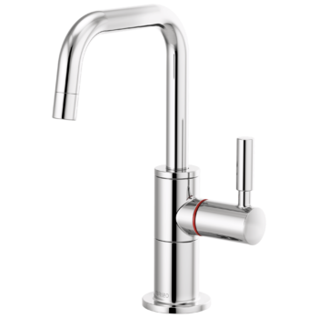 Brizo Solna®: Instant Hot Faucet with Square Spout In Chrome