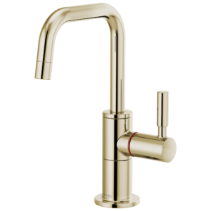 Brizo Solna®: Instant Hot Faucet with Square Spout In Polished Nickel