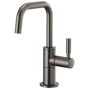 Brizo Solna®: Instant Hot Faucet with Square Spout In Luxe Steel