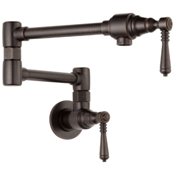 Brizo Brizo Traditional: Classic Wall Mount Pot Filler In Venetian Bronze