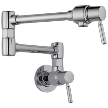 Brizo Brizo European: Wall Mount Pot Filler Faucet In Chrome