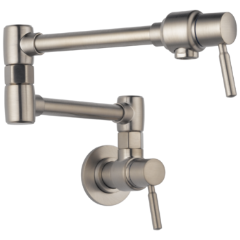 Brizo Brizo European: Wall Mount Pot Filler Faucet In Stainless
