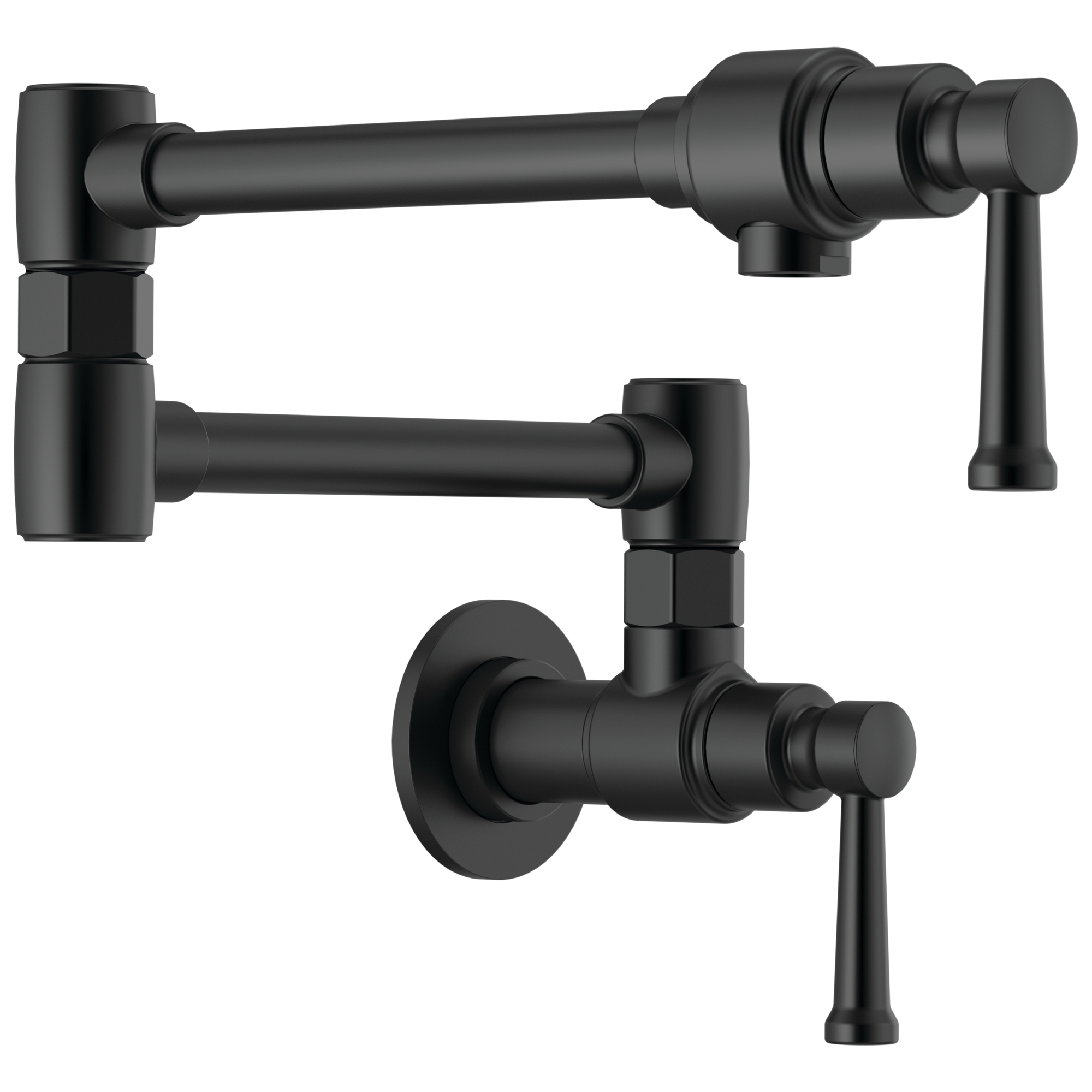 Brizo Artesso®: Artesso Wall Mount Pot Filler In Matte Black