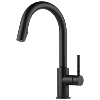 Brizo Solna®: Single Handle Pull-Down Kitchen Faucet In Matte Black