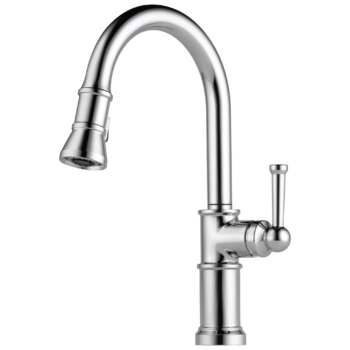 Brizo Artesso®: Single Handle Pull-Down Kitchen Faucet In Chrome
