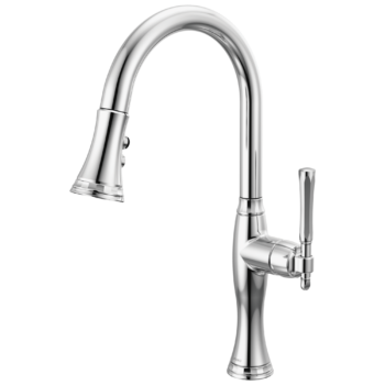 Brizo The Tulham™ Kitchen Collection by Brizo®: Pull-Down Kitchen Faucet In Chrome
