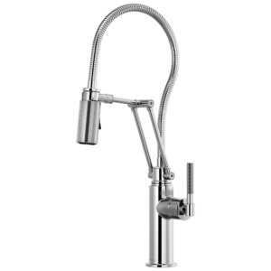 Brizo Litze®: Articulating Faucet With Finished Hose In Chrome