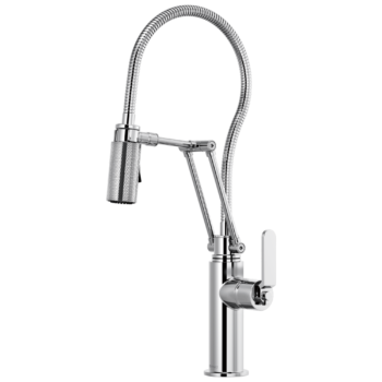 Brizo Litze®: Articulating Faucet With Finished Hose In Chrome