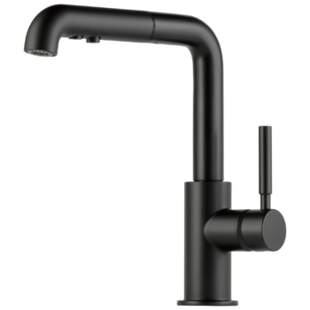 Brizo Solna®: Single Handle Pull-Out Kitchen Faucet In Matte Black