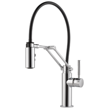 Brizo Solna®: Single Handle Articulating Kitchen Faucet In Chrome