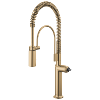 Brizo Odin®: Semi-Professional Kitchen Faucet - Less Handle In Luxe Gold