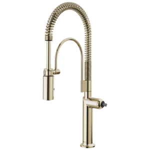 Brizo Odin®: Semi-Professional Kitchen Faucet – Less Handle In Polished Nickel