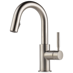 Brizo Solna®: Single Handle Pull-Down Prep Faucet In Stainless