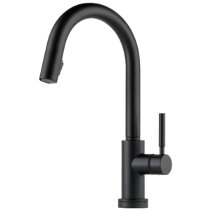 Brizo Solna®: SmartTouch® Pull-Down Kitchen Faucet In Matte Black