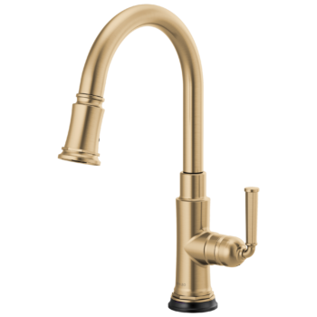 Brizo Rook®: SmartTouch® Pull-Down Kitchen Faucet In Luxe Gold