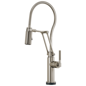 Brizo Litze®: SmartTouch® Articulating Kitchen Faucet With Finished Hose In Stainless