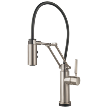 Brizo Solna®: Single Handle Articulating Kitchen Kitchen Faucet with SmartTouch® Technology In Stainless