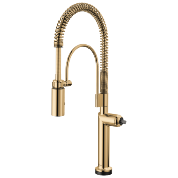 Brizo Odin®: SmartTouch® Semi-Professional Kitchen Faucet - Less Handle In Polished Gold