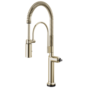 Brizo Odin®: SmartTouch® Semi-Professional Kitchen Faucet – Less Handle In Polished Nickel
