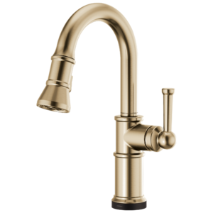 Brizo Artesso®: SmartTouch® Pull-Down Prep Kitchen Faucet In Luxe Gold