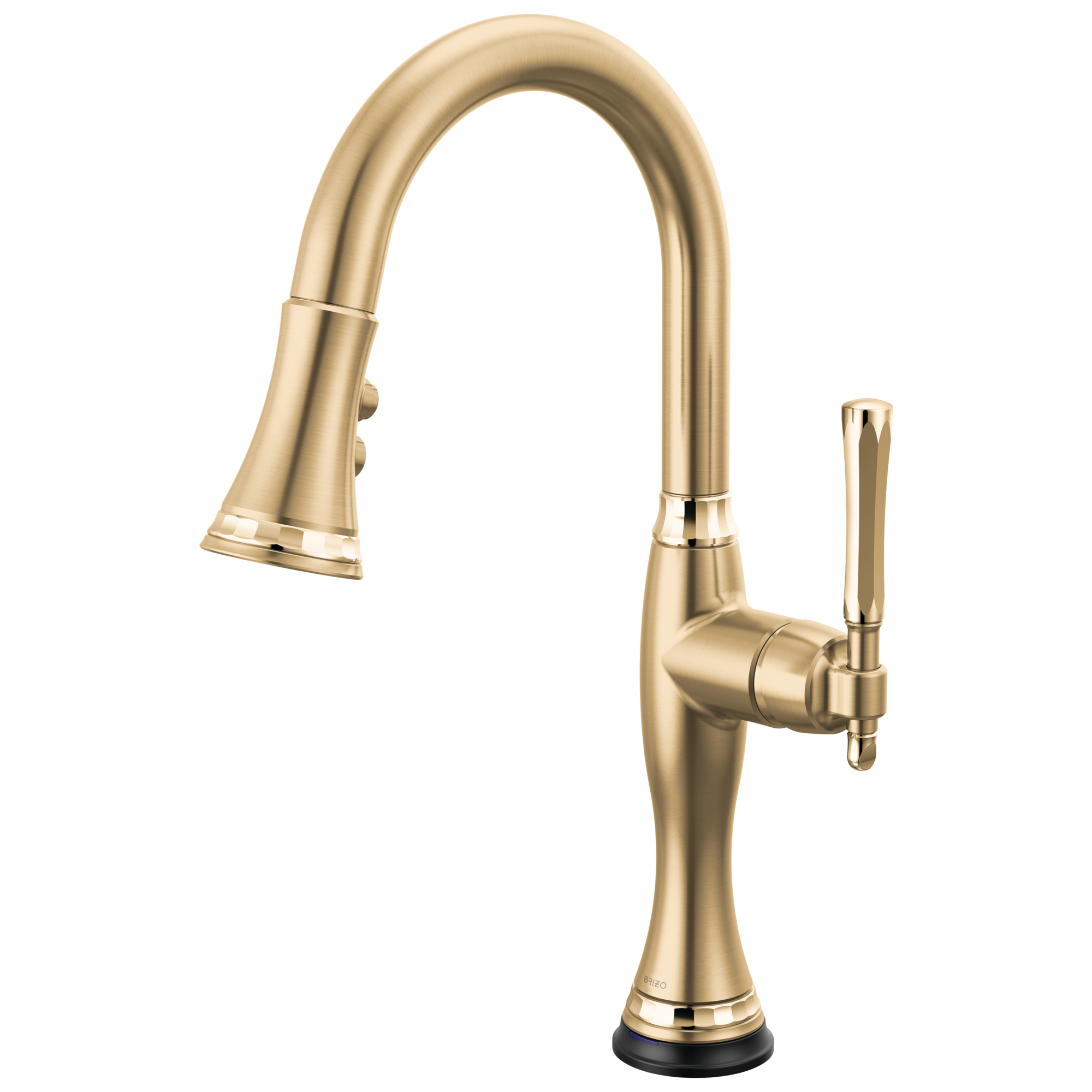 Brizo The Tulham™ Kitchen Collection by Brizo®: SmartTouch® Pull-Down Prep Kitchen Faucet In Luxe Gold / Polished Gold