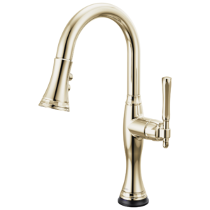 Brizo The Tulham™ Kitchen Collection by Brizo®: SmartTouch® Pull-Down Prep Kitchen Faucet In Polished Nickel