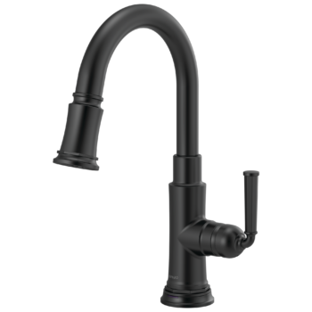Brizo Rook®: SmartTouch®  Pull-Down Prep Faucet In Matte Black
