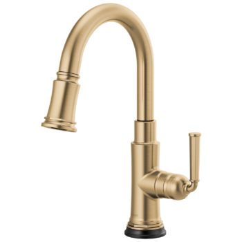 Brizo Rook®: SmartTouch® Pull-Down Prep Kitchen Faucet In Luxe Gold