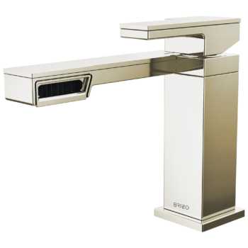 Brizo Frank Lloyd Wright®: Single-Handle Lavatory Faucet 1.2 GPM In Polished Nickel