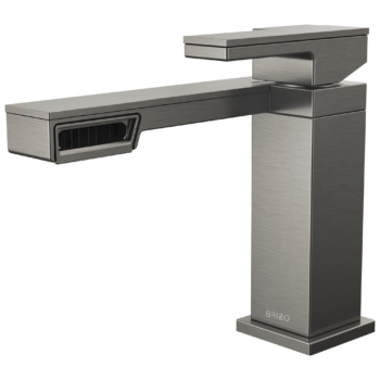 Brizo Frank Lloyd Wright®: Single-Handle Lavatory Faucet 1.2 GPM In Luxe Steel