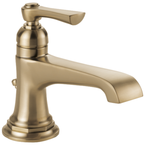 Brizo Rook®: Single-Handle Lavatory Faucet 1.5 GPM In Luxe Gold