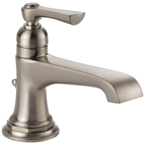 Brizo Rook®: Single-Handle Lavatory Faucet 1.5 GPM In Luxe Nickel