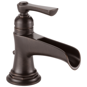 Brizo Rook®: Single-Handle Lavatory Faucet with Channel Spout 1.5 GPM In Venetian Bronze