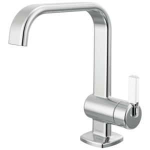 Brizo Allaria™: Single-Handle Lavatory Faucet 1.2 GPM In Polished Chrome / Clear Acrylic