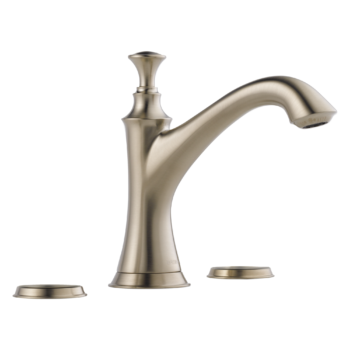 Brizo Baliza®: Widespread Lavatory Faucet - Less Handles 1.5 GPM In Brushed Nickel