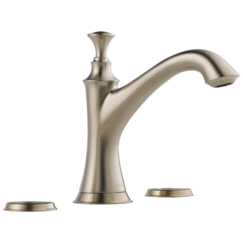 Brizo Baliza®: Widespread Lavatory Faucet - Less Handles 1.2 GPM In Brushed Nickel