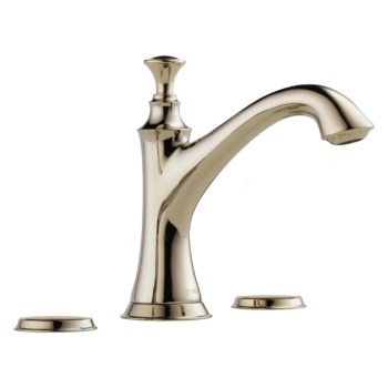 Brizo Baliza®: Widespread Lavatory Faucet - Less Handles 1.5 GPM In Polished Nickel