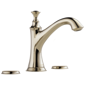 Brizo Baliza®: Widespread Lavatory Faucet - Less Handles 1.2 GPM In Polished Nickel