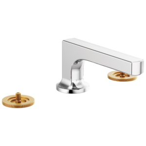 Brizo Kintsu®: Widespread Lavatory Faucet with Low Spout – Less Handles 1.5 GPM In Chrome