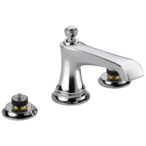 Brizo Rook®: Widespread Lavatory Faucet – Less Handles 1.2 GPM In Chrome
