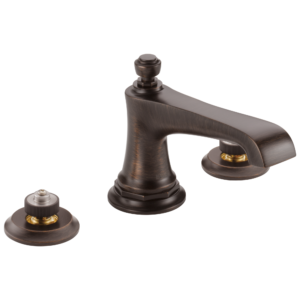 Brizo Rook®: Widespread Lavatory Faucet – Less Handles 1.5 GPM In Venetian Bronze