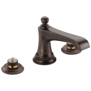 Brizo Rook®: Widespread Lavatory Faucet - Less Handles 1.5 GPM In Venetian Bronze