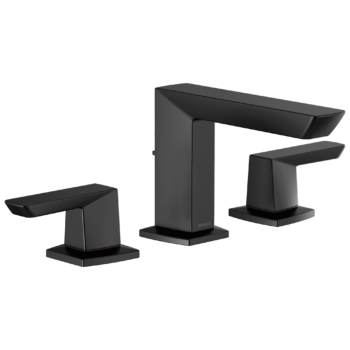 Brizo Vettis®: Widespread Lavatory Faucet  In Matte Black