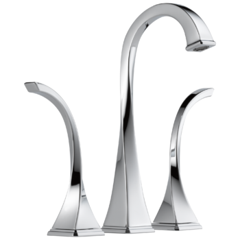 Brizo Virage®: Widespread Vessel Lavatory Faucet 1.5 GPM In Chrome