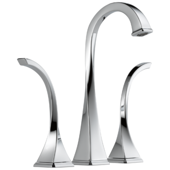 Brizo Virage®: Widespread Vessel Lavatory Faucet 1.2 GPM In Chrome