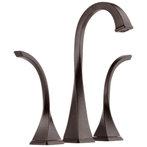 Brizo Virage®: Widespread Vessel Lavatory Faucet 1.5 GPM In Venetian Bronze