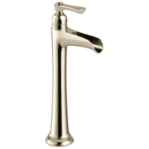 Brizo Rook®: Single-Handle Vessel Lavatory Faucet with Channel Spout 1.5 GPM In Polished Nickel