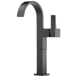 Brizo Sider®: Single-Handle Vessel Lavatory Faucet 1.5 GPM In Matte Black