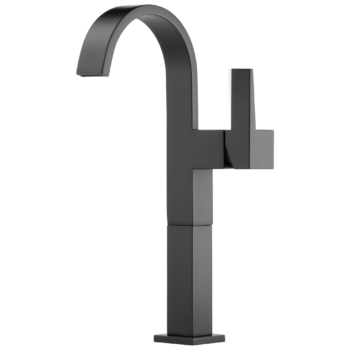 Brizo Siderna®: Single-Handle Vessel Lavatory Faucet 1.5 GPM In Matte Black